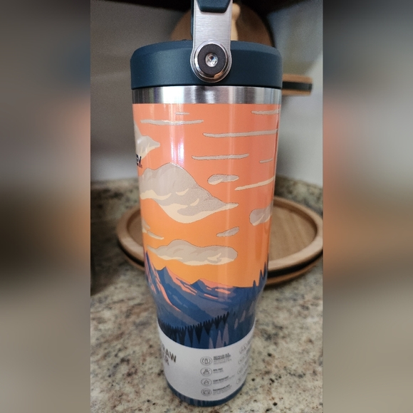 NEW Stanley REI Exclusive "Dawn On High" 30oz Flipstraw Tumbler - Picture 2 of 4